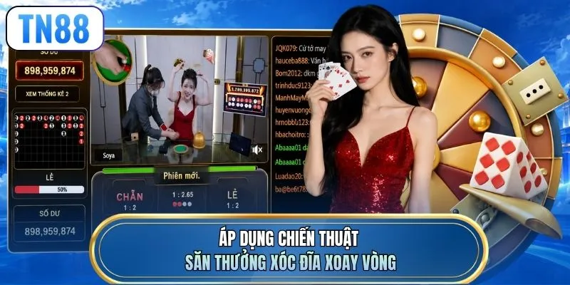 Áp dụng chiến thuật săn thưởng xóc đĩa xoay vòng