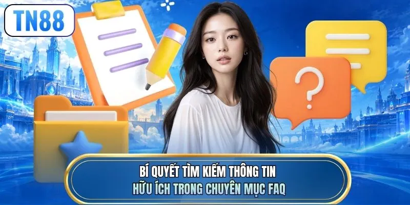 Bí quyết tìm kiếm thông tin hữu ích trong chuyên mục FAQ