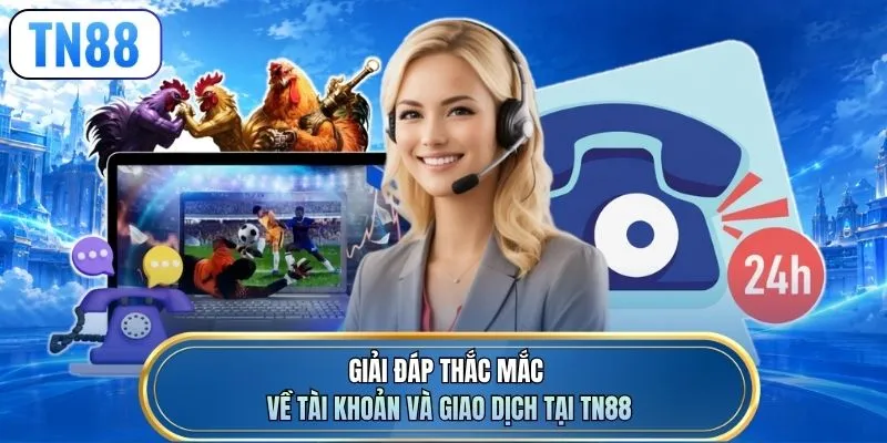 Giải đáp thắc mắc về tài khoản và giao dịch tại TN88