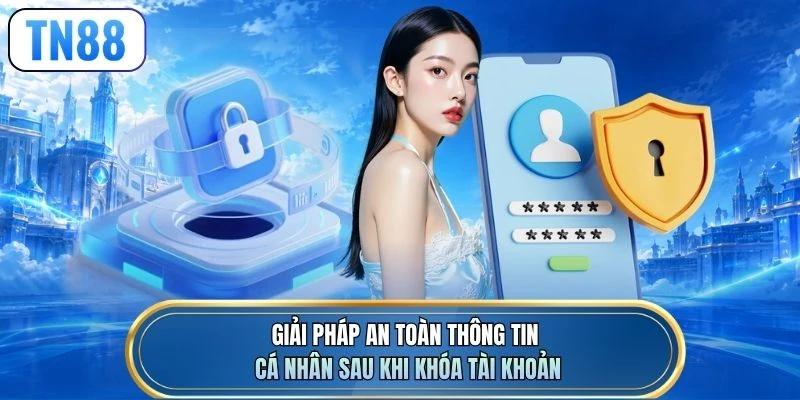 Giải pháp an toàn thông tin cá nhân sau khi khóa tài khoản